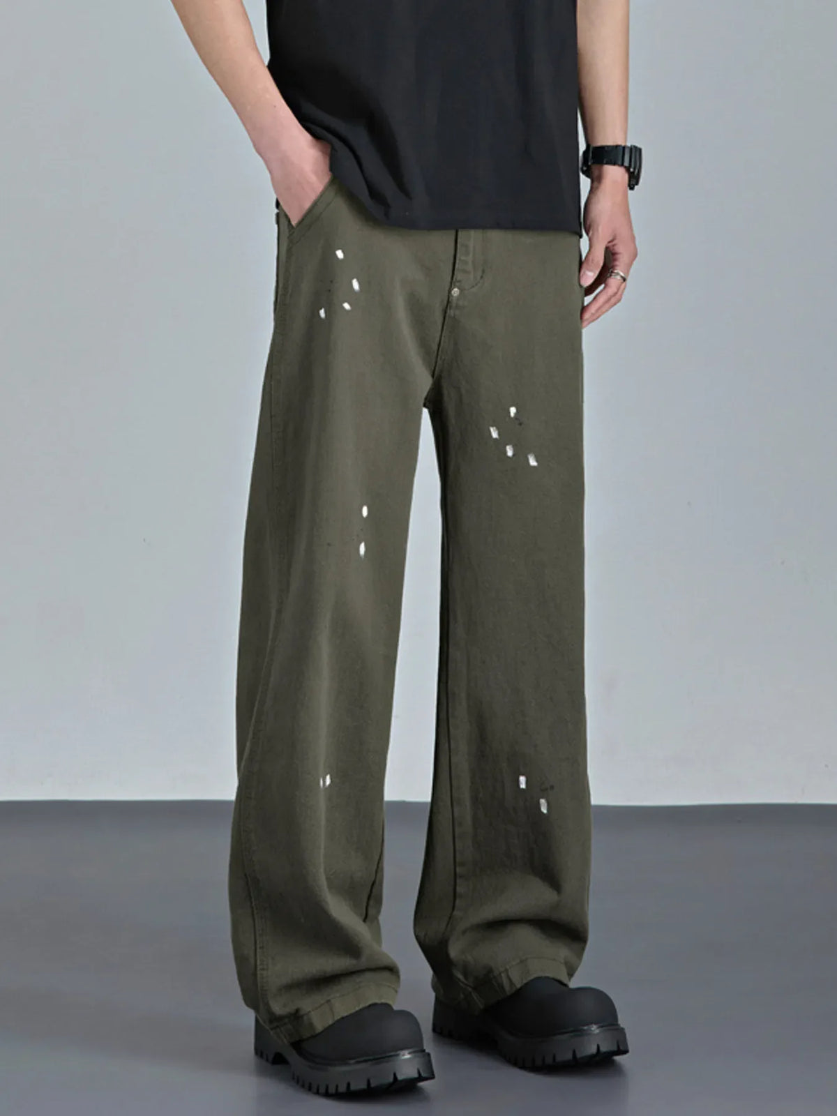 Men's Wide Leg Pants