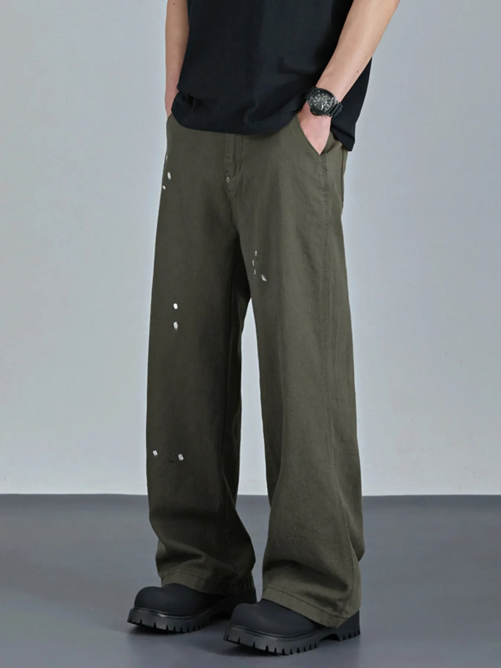 Men's Wide Leg Pants