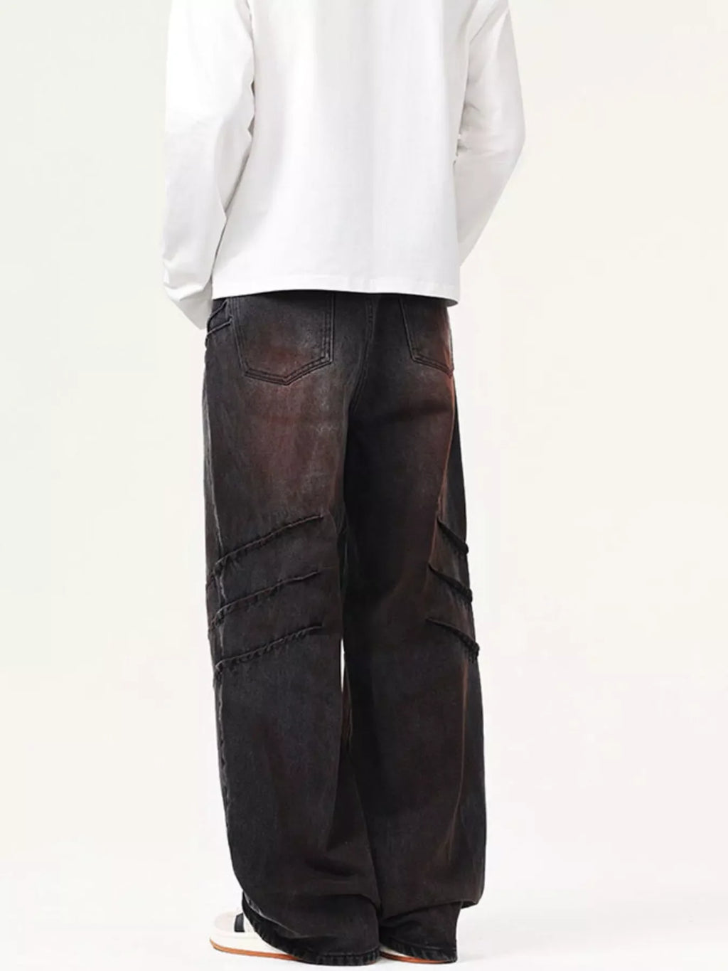 Men's Plus Size Wash Relaxed Fit Jeans