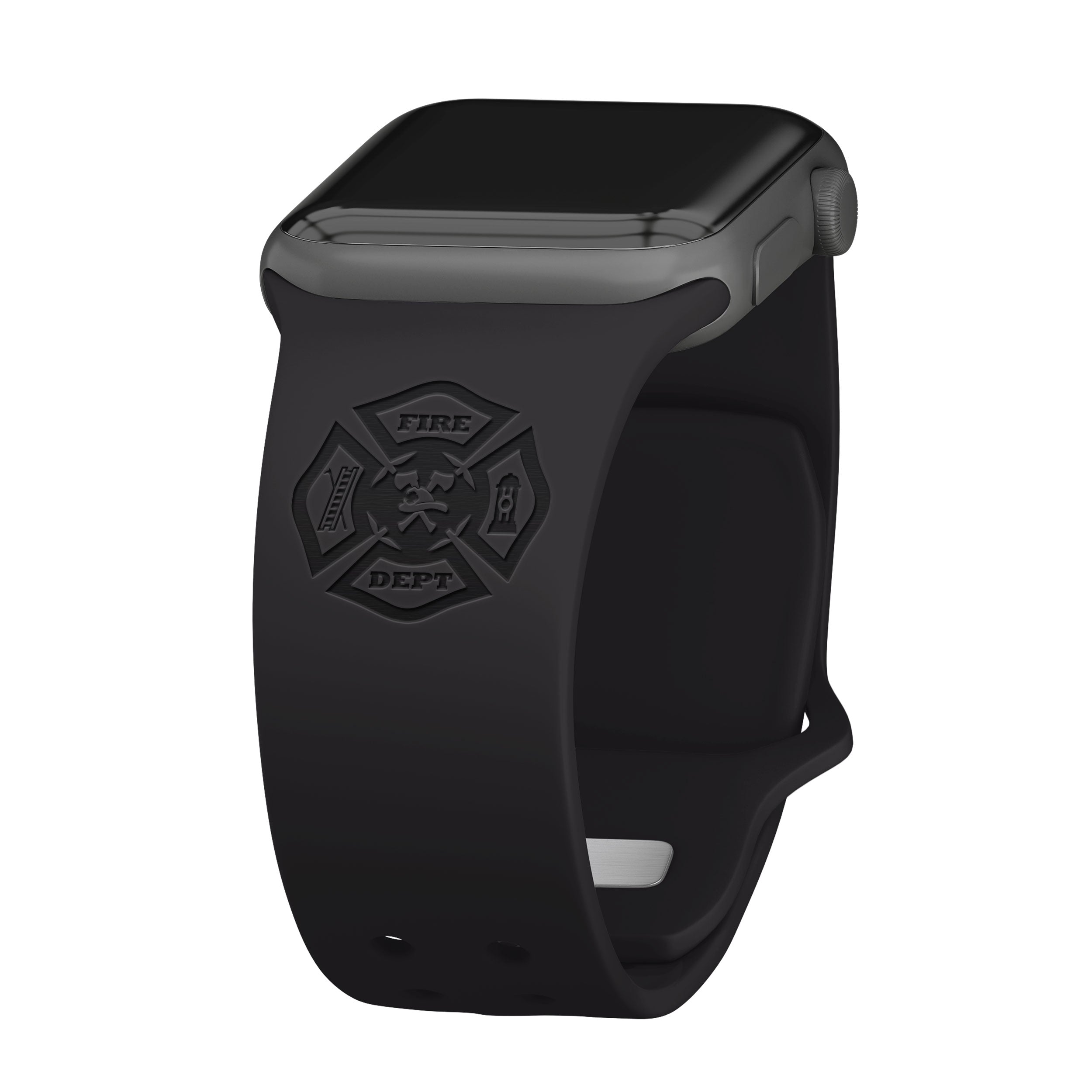 Firefighter First Responder Engraved  Apple Watch Band