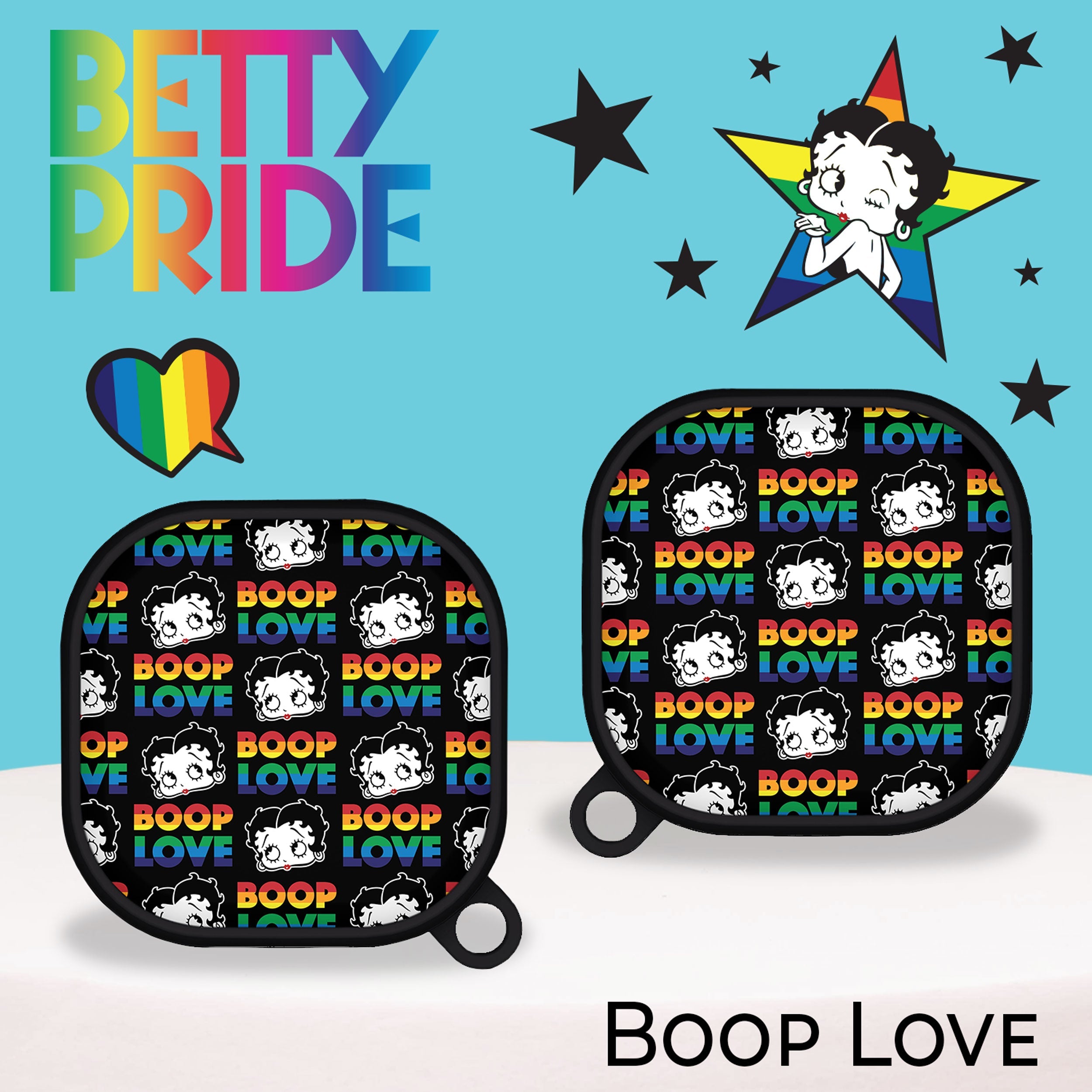 Betty Boop Pride HDX Samsung Galaxy Buds Pro & Buds Live Case Cover