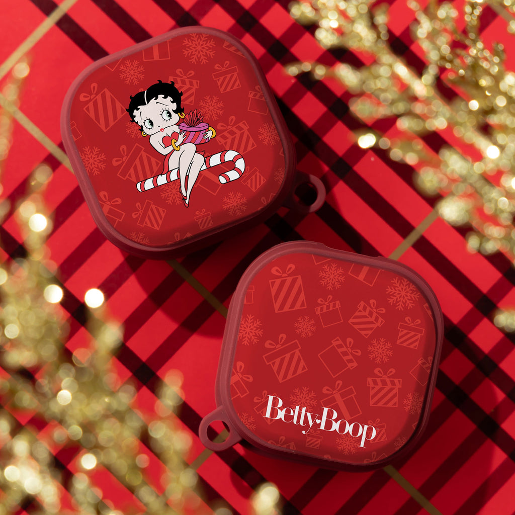 Betty Boop Christmas HDX Samsung Galaxy Buds Pro Case Cover