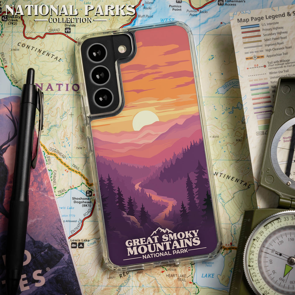 National Parks Great Smoky Mountains HD Samsung Galaxy S23 Phone Case