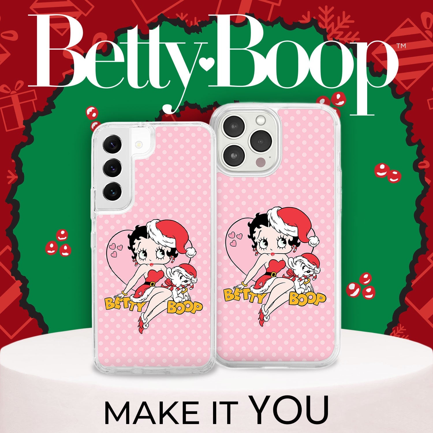 Betty Boop Christmas HD Samsung Galaxy S22 Phone Case