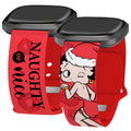 Betty Boop Happy Holidays HD Fitbit Versa 3 & Sense 1 Watch Band