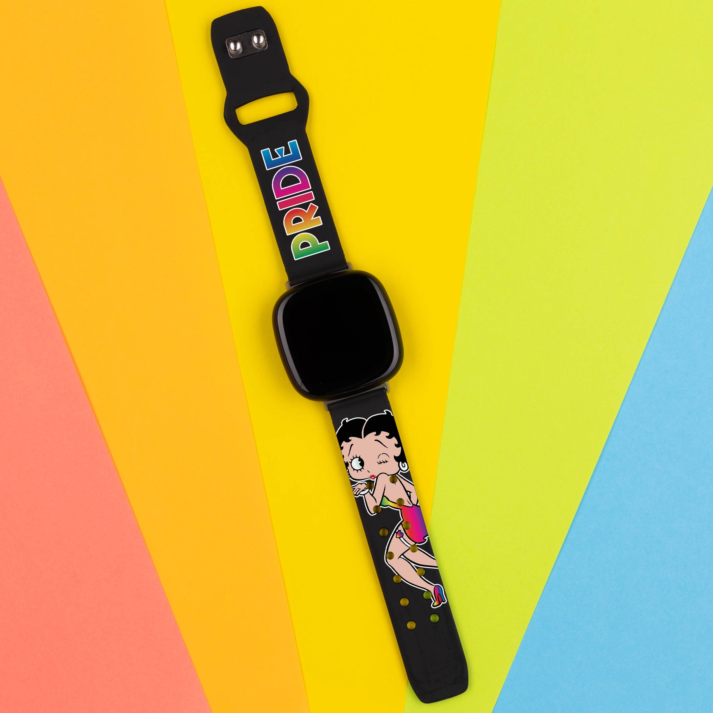 Betty Boop Pride HD Fitbit Versa 3 & Sense 1 Watch Band