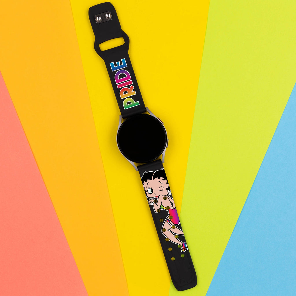 Betty Boop Pride HD  Watchband for Samsung, Garmin, Fossil, and More for Samsung, Garmin, Fossil, and More
