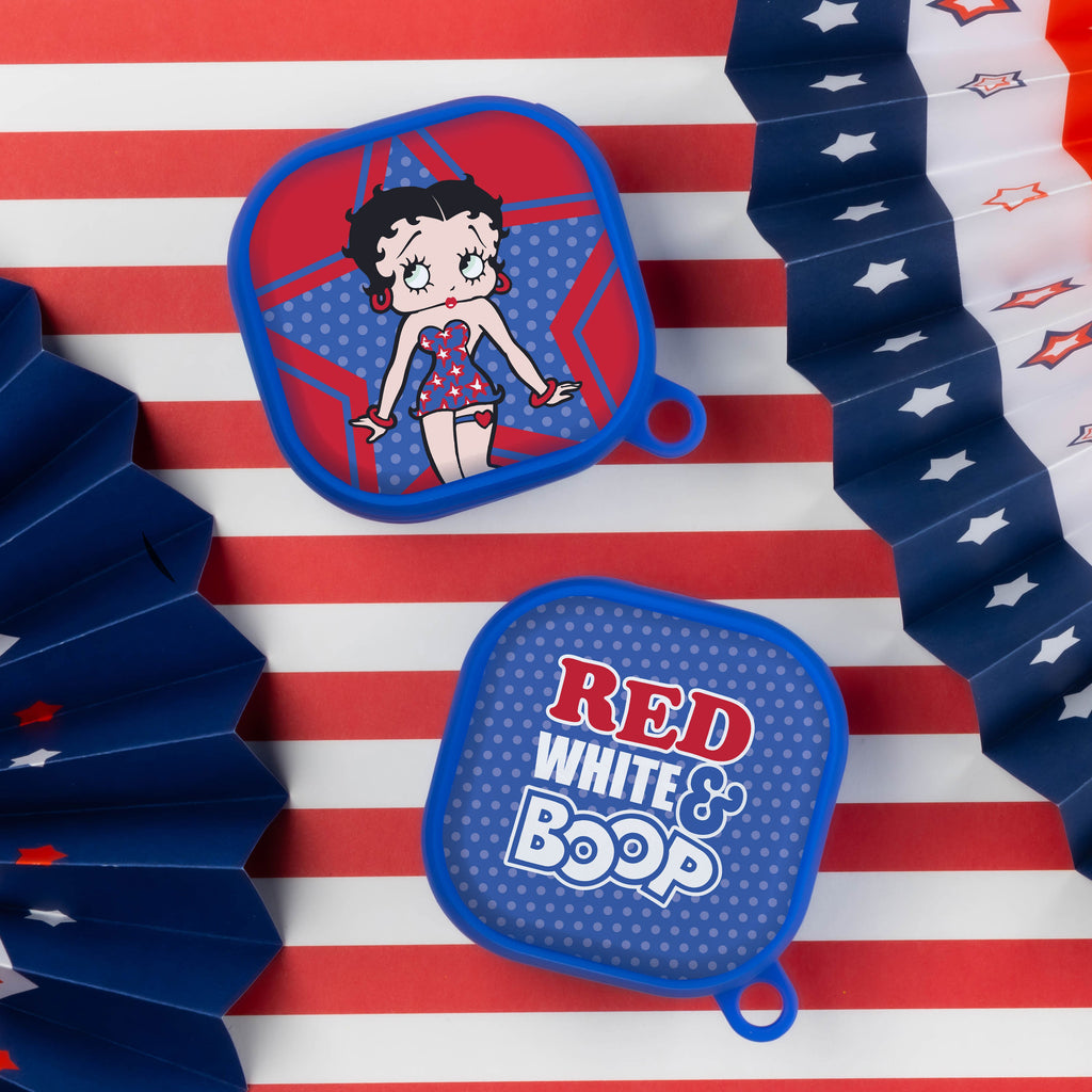 Betty Boop Red White & Boop HDX Samsung Galaxy Buds Pro Case Cover
