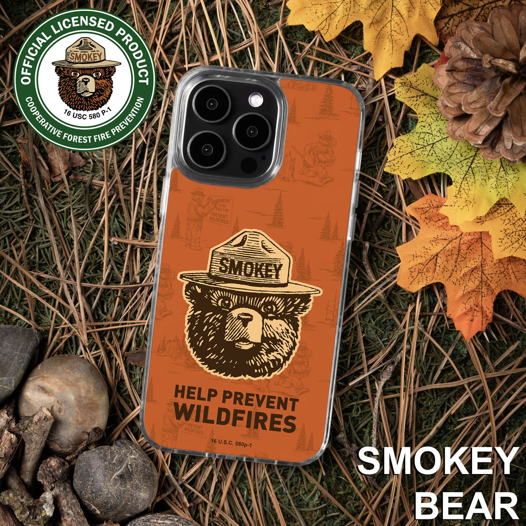 Smokey Bear Classic HD Apple iPhone 12 Series Mag-Safe Phone Case
