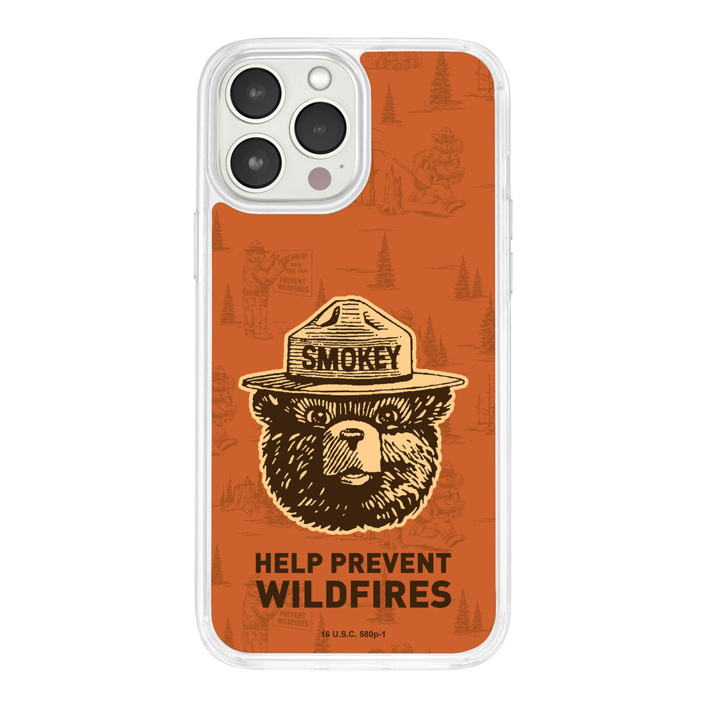 Smokey Bear Classic HD Apple iPhone 15 Series Mag-Safe Phone Case