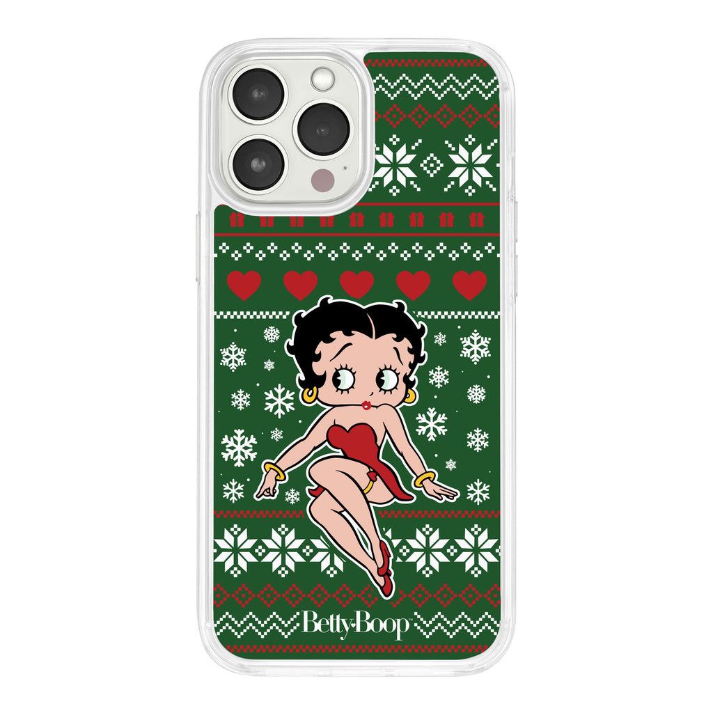 Betty Boop Happy Holidays HD Apple iPhone 11 Series Phone Case