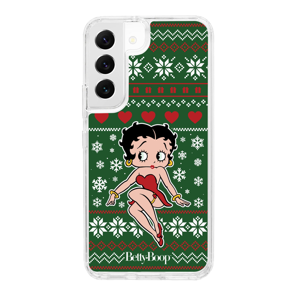 Betty Boop Happy Holidays HD Samsung Galaxy S22 Phone Case