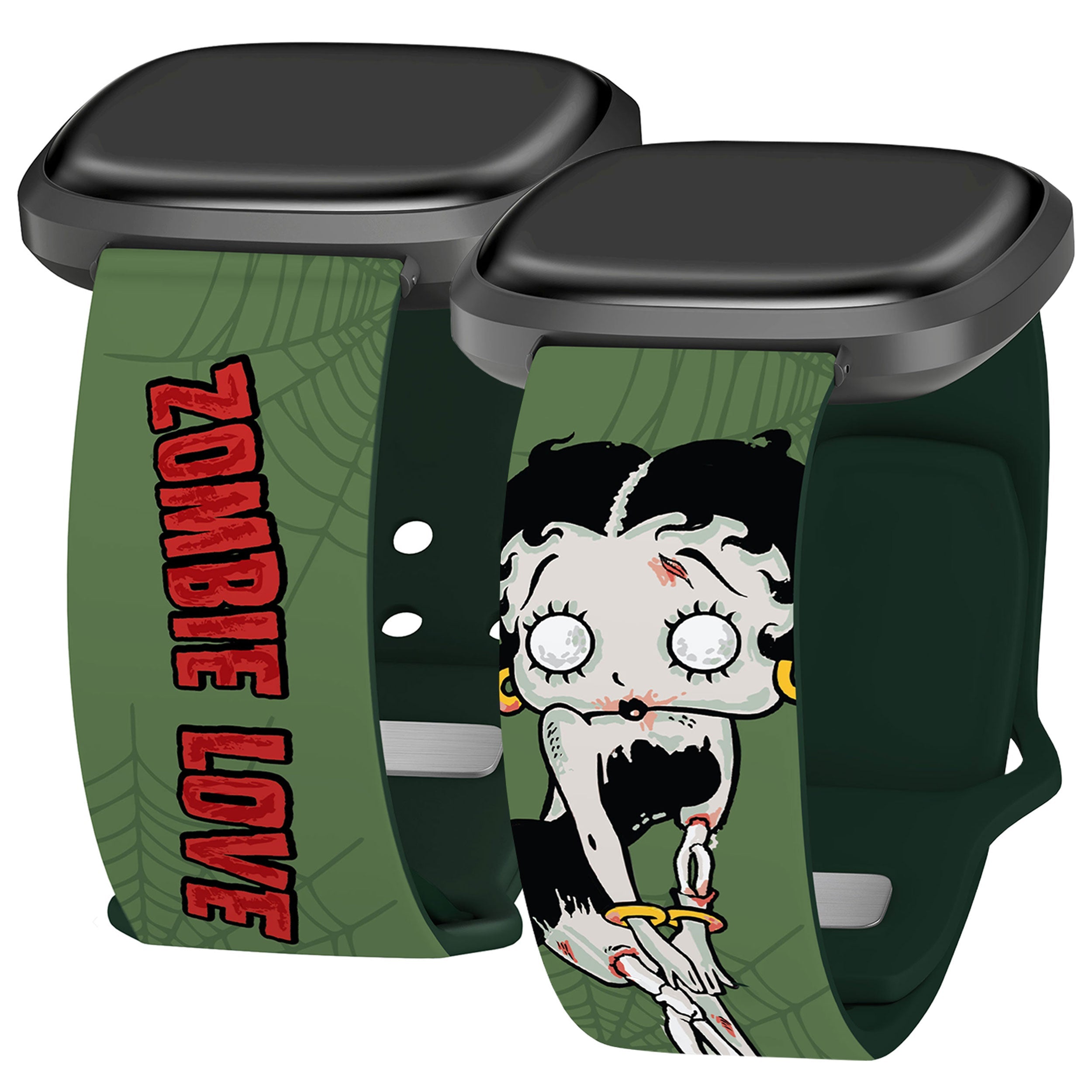 Betty Boop Zombie Love HD Fitbit Versa 3 & Sense 1 Watch Band