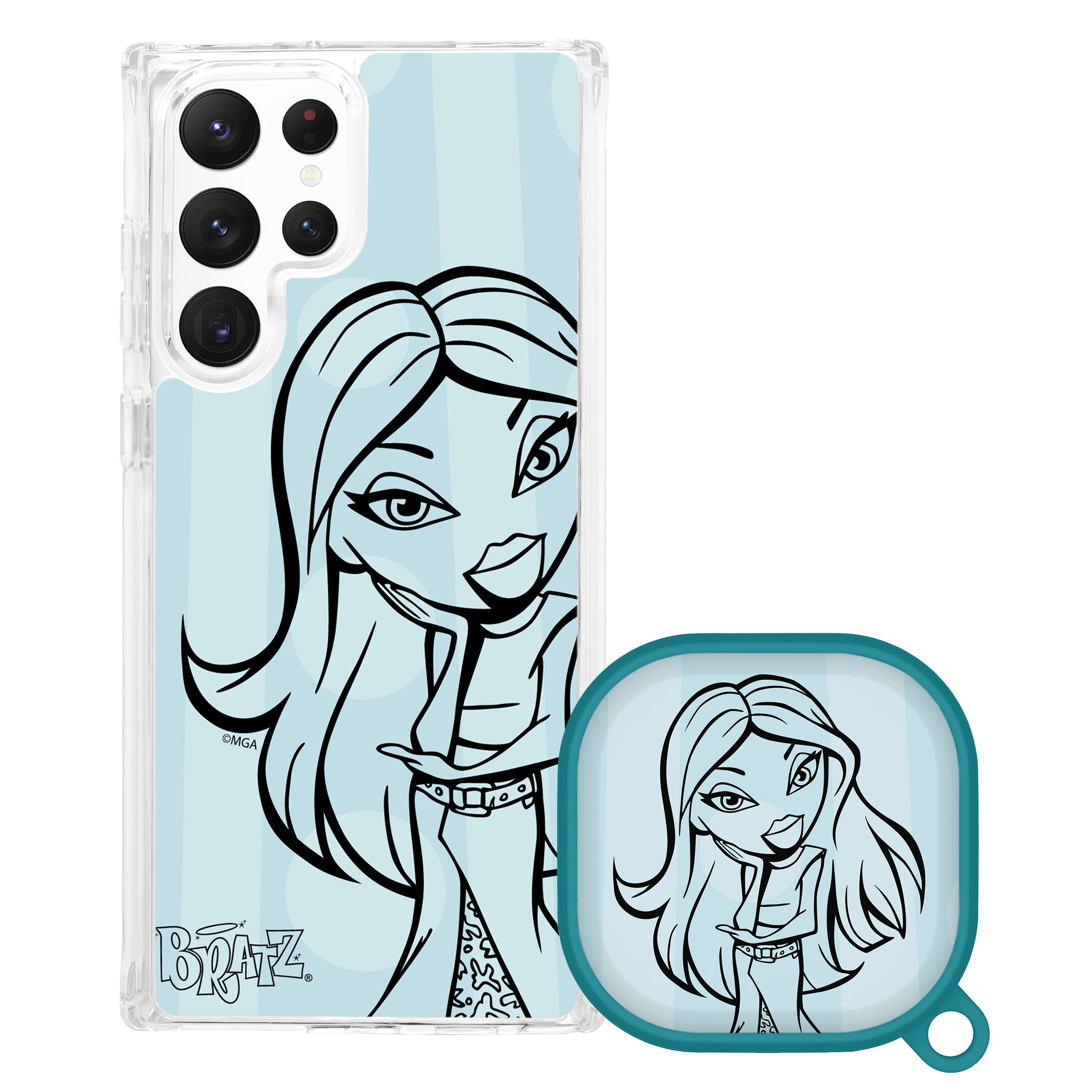 Bratz® Passion For Fashion HD Samsung Galaxy S23 Series and Buds Pro Combo Package