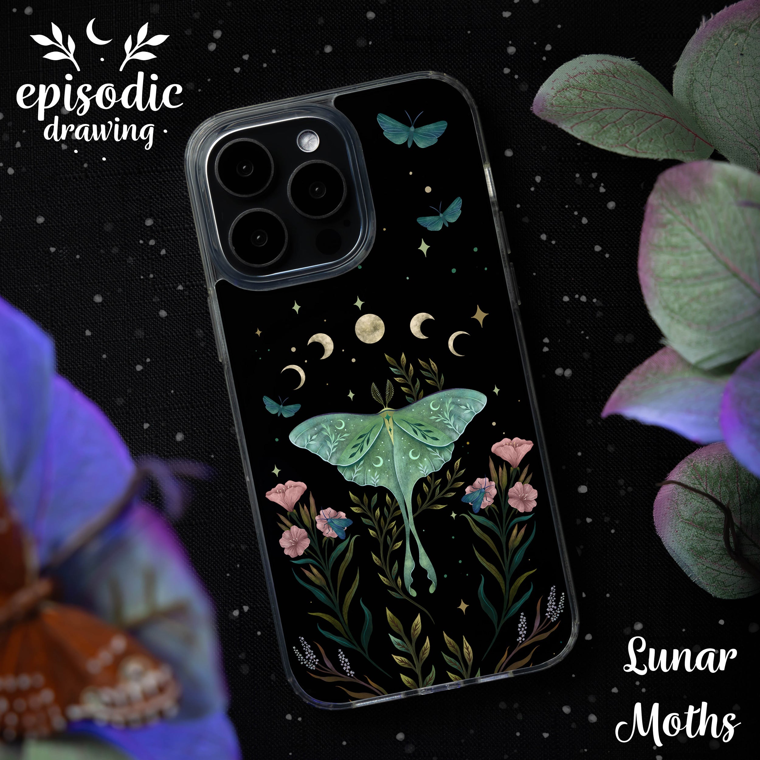 Episodic Drawing Enchanted Collection HD Apple iPhone 13 Series Mag-Safe Phone Case