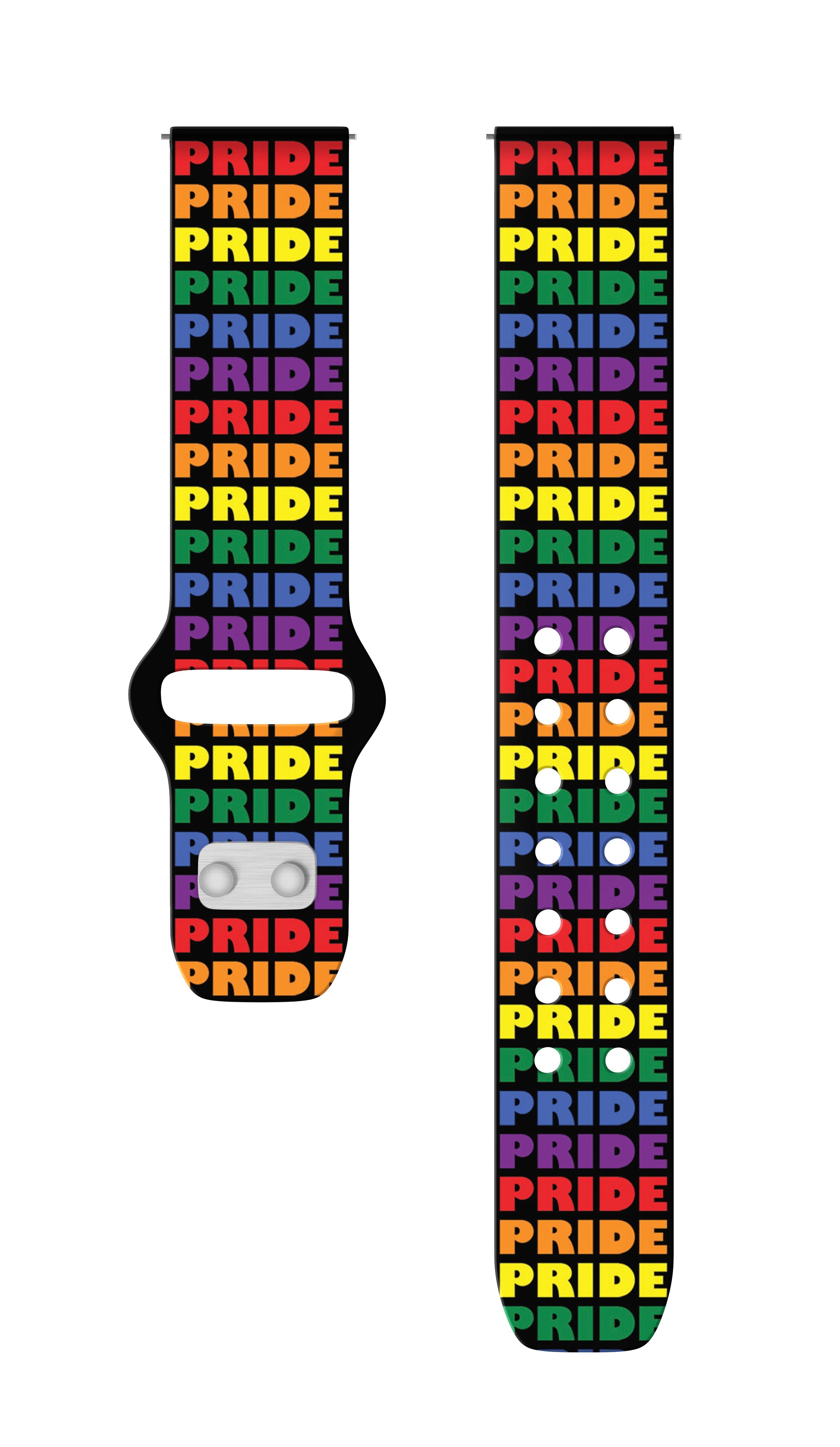 Pride HD  Watchband for Samsung, Garmin, Fossil, and More for Samsung, Garmin, Fossil, and More