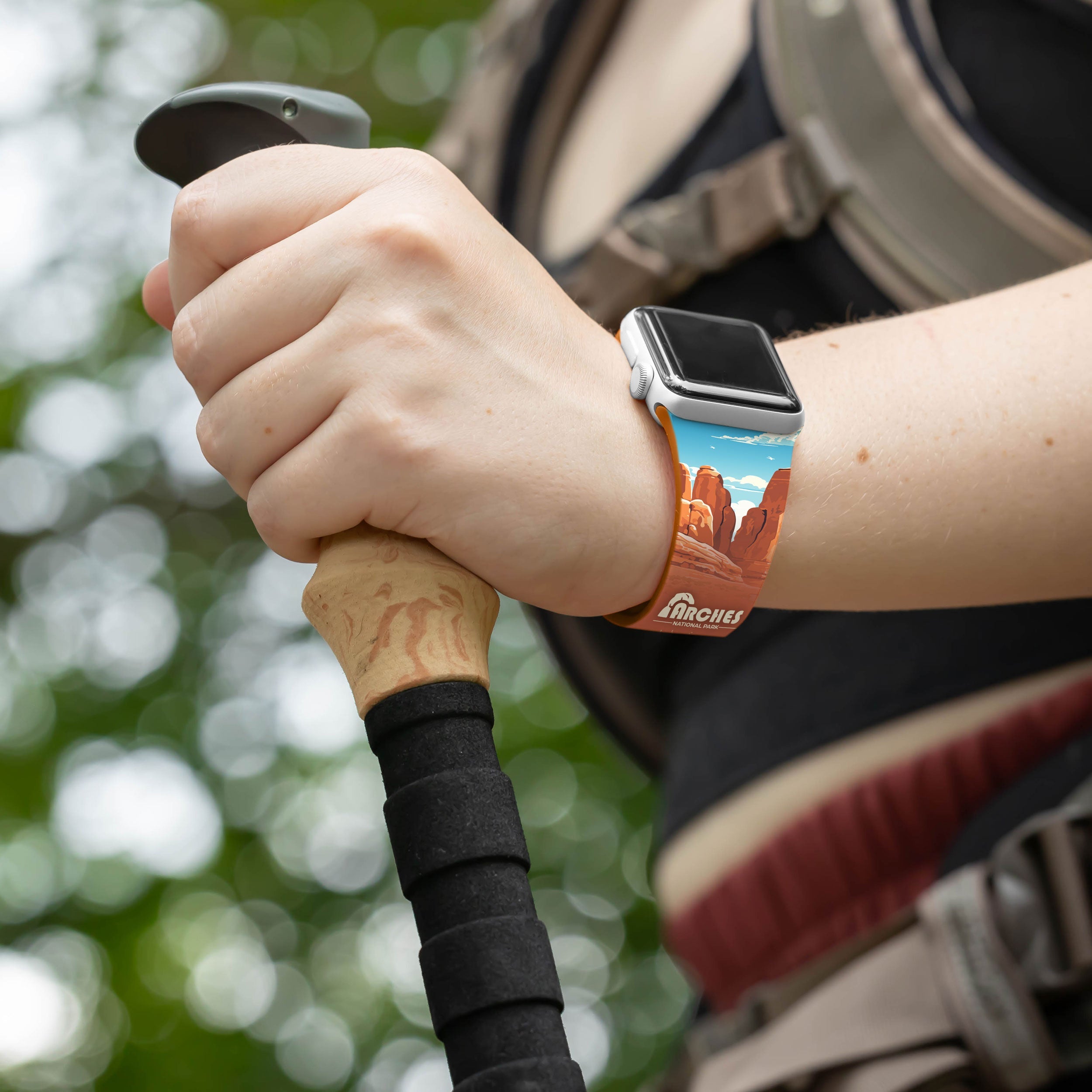 National Parks Arches HD Fitbit Versa 3 & Sense 1 Watch Band