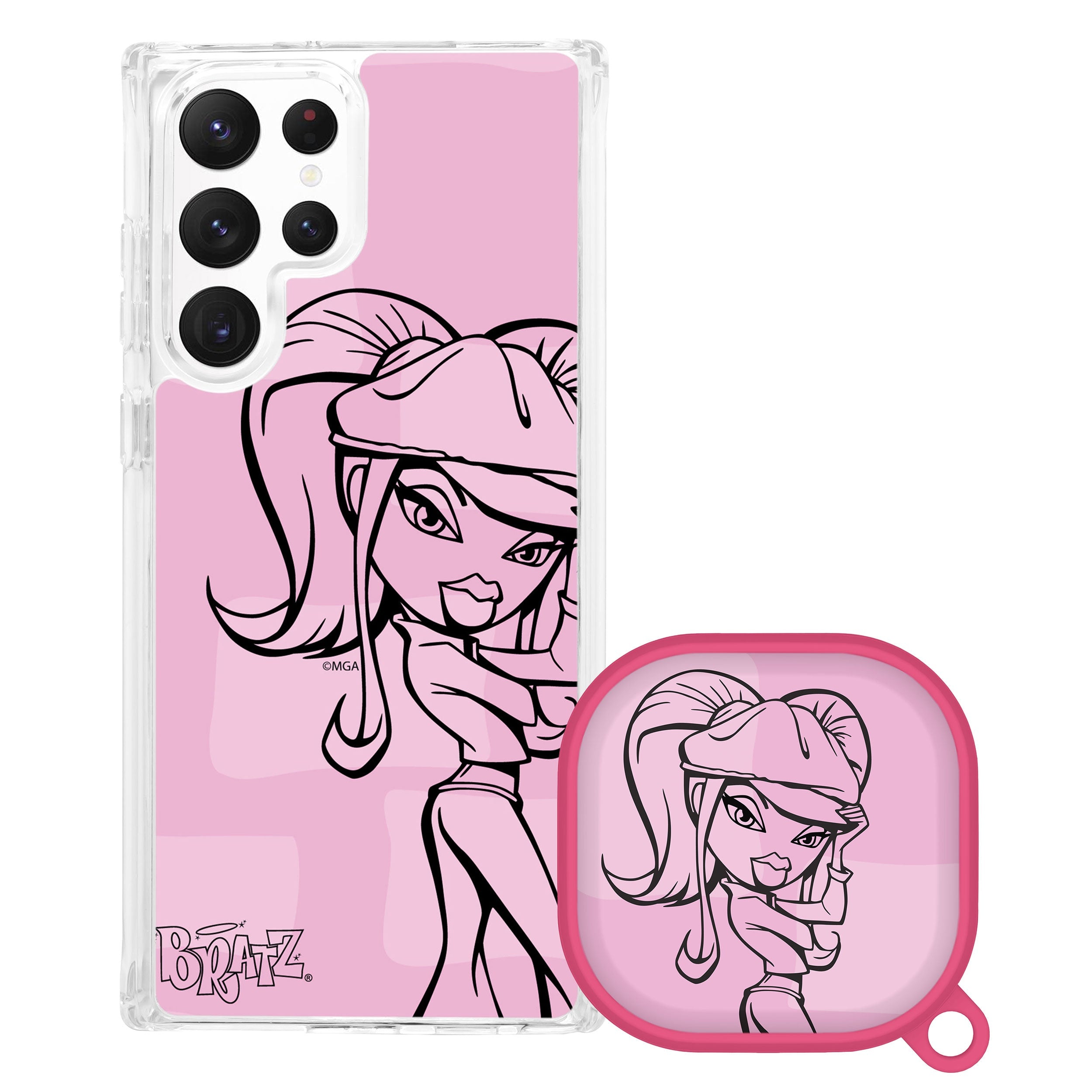 Bratz® Passion For Fashion HD Samsung Galaxy S23 Series and Buds Pro Combo Package