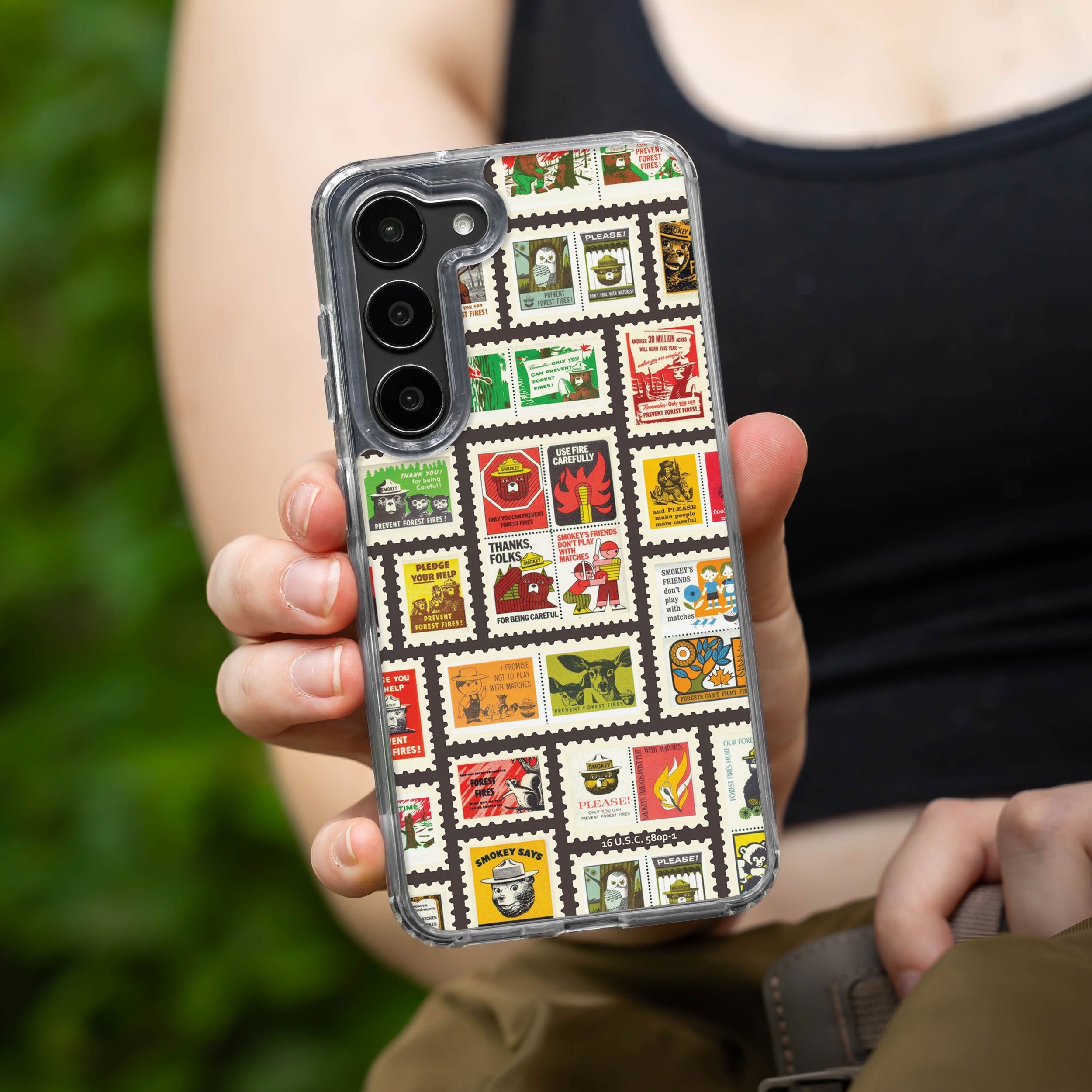Smokey Bear Classic HD Samsung Galaxy S22 Phone Case