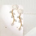 Flower Drop Earrings