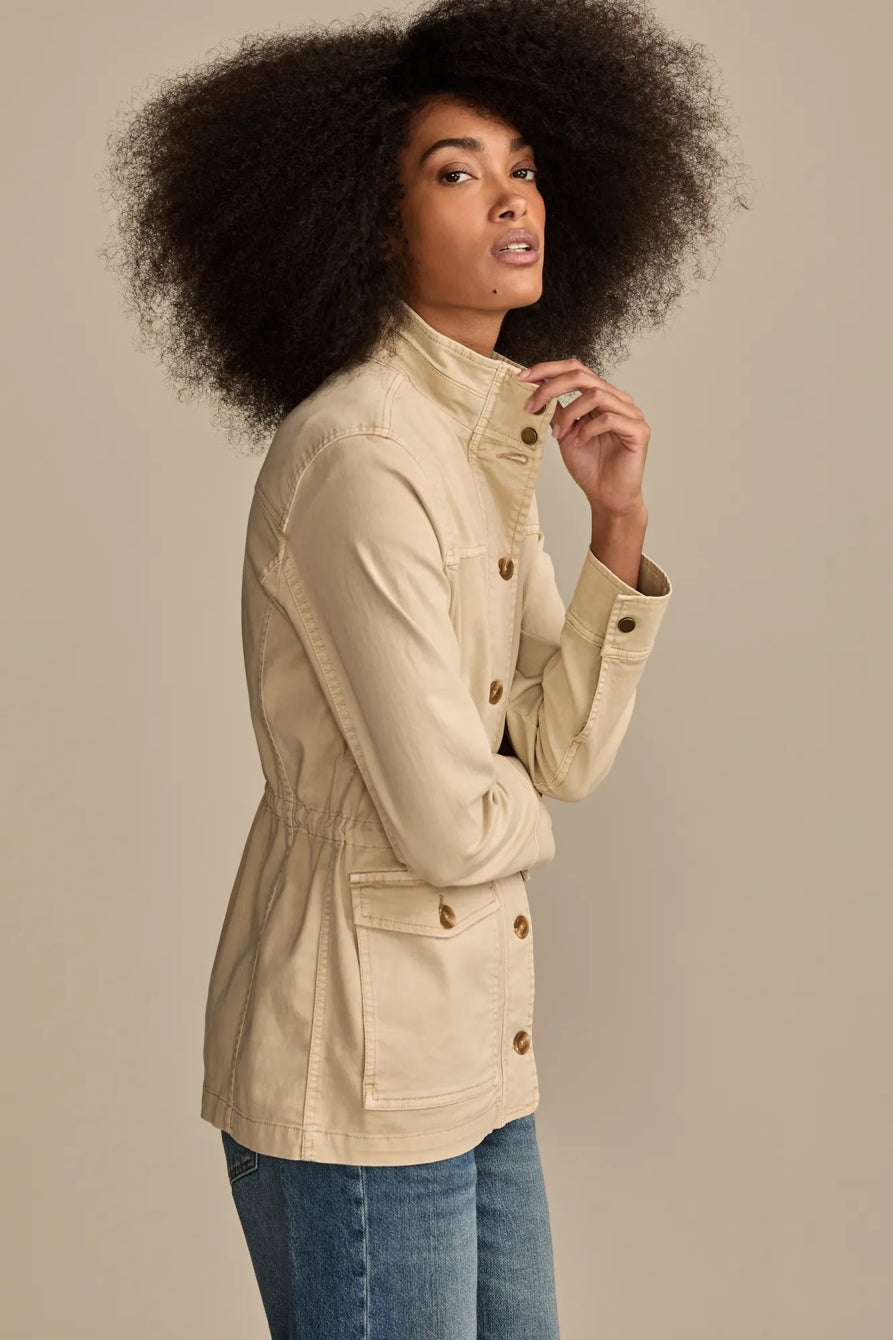 Women Utility Jacket - Wood Ash