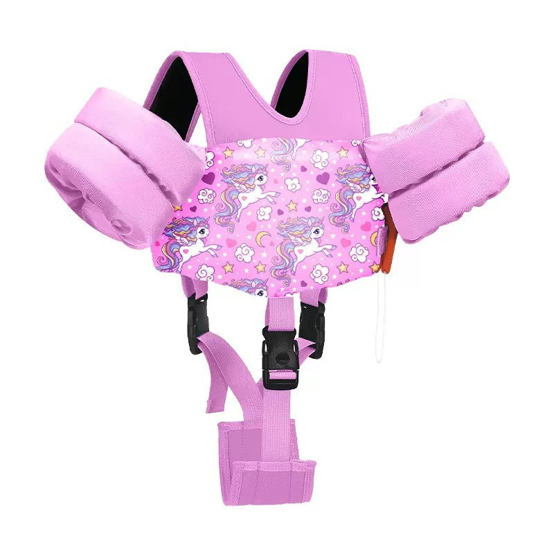 Baby Swimming Buoyancy Vest Auxiliary Training Gear Childrens Buoyancy Arm Floats Flotation Suit Life Jacket
