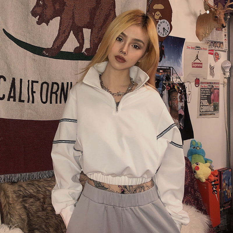 Loose collar sweater See size chart under “more details”