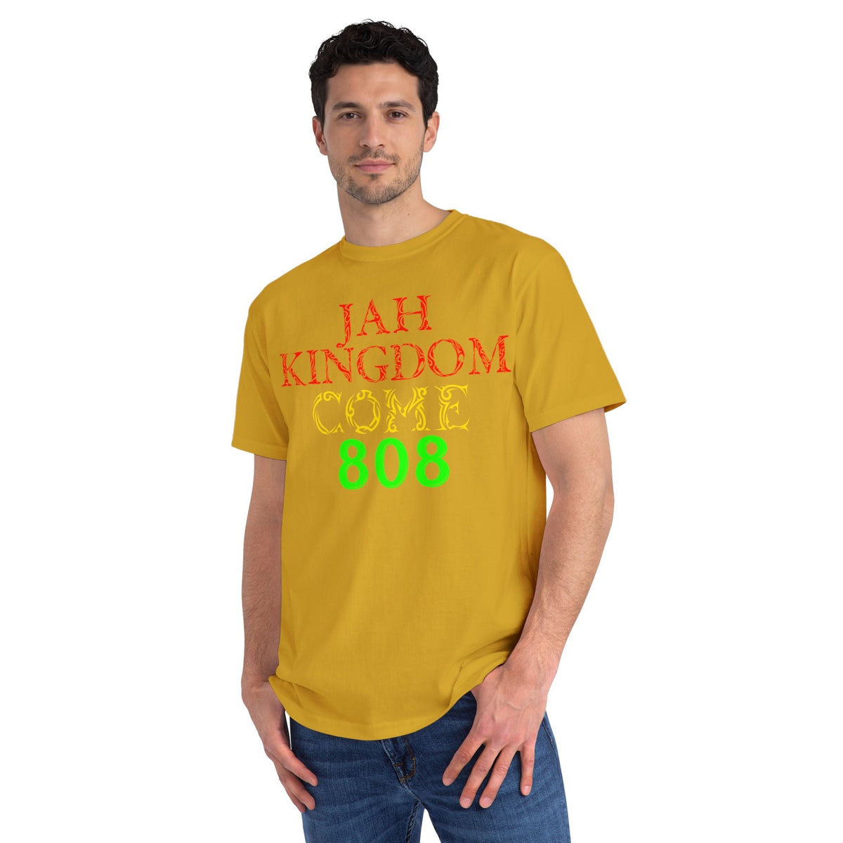 Jah Kingdom Come 808 T-Shirt — Reggae Rasta Vibe Tee