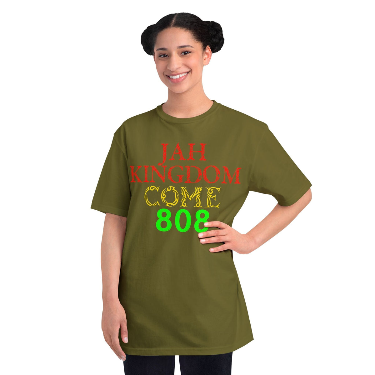 Jah Kingdom Come 808 T-Shirt — Reggae Rasta Vibe Tee