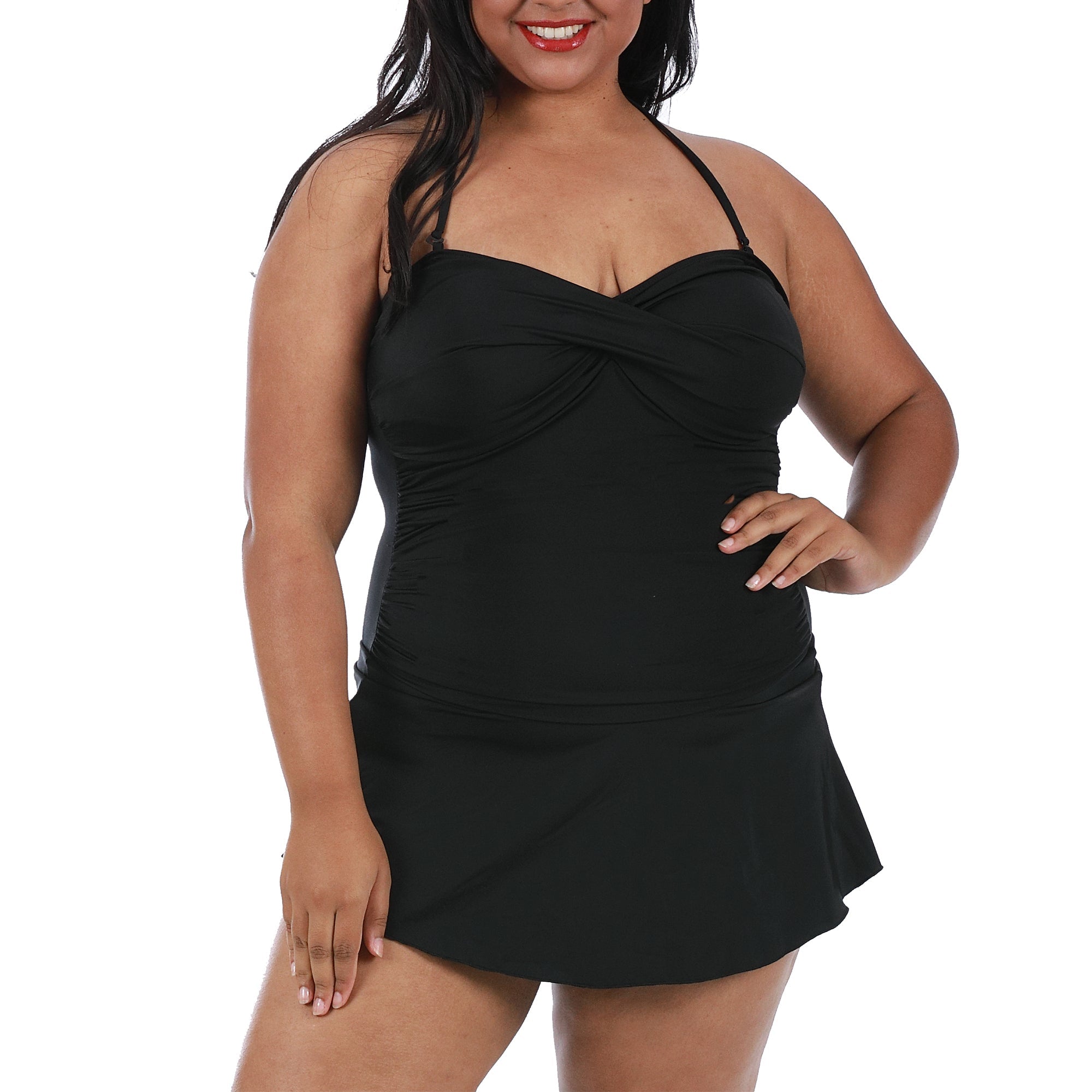 InstantFigure Skirted One Piece Swimsuit 13556P