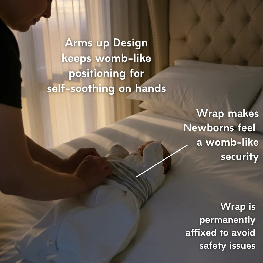 Breathing Reassurance Newborn Baby Swaddle