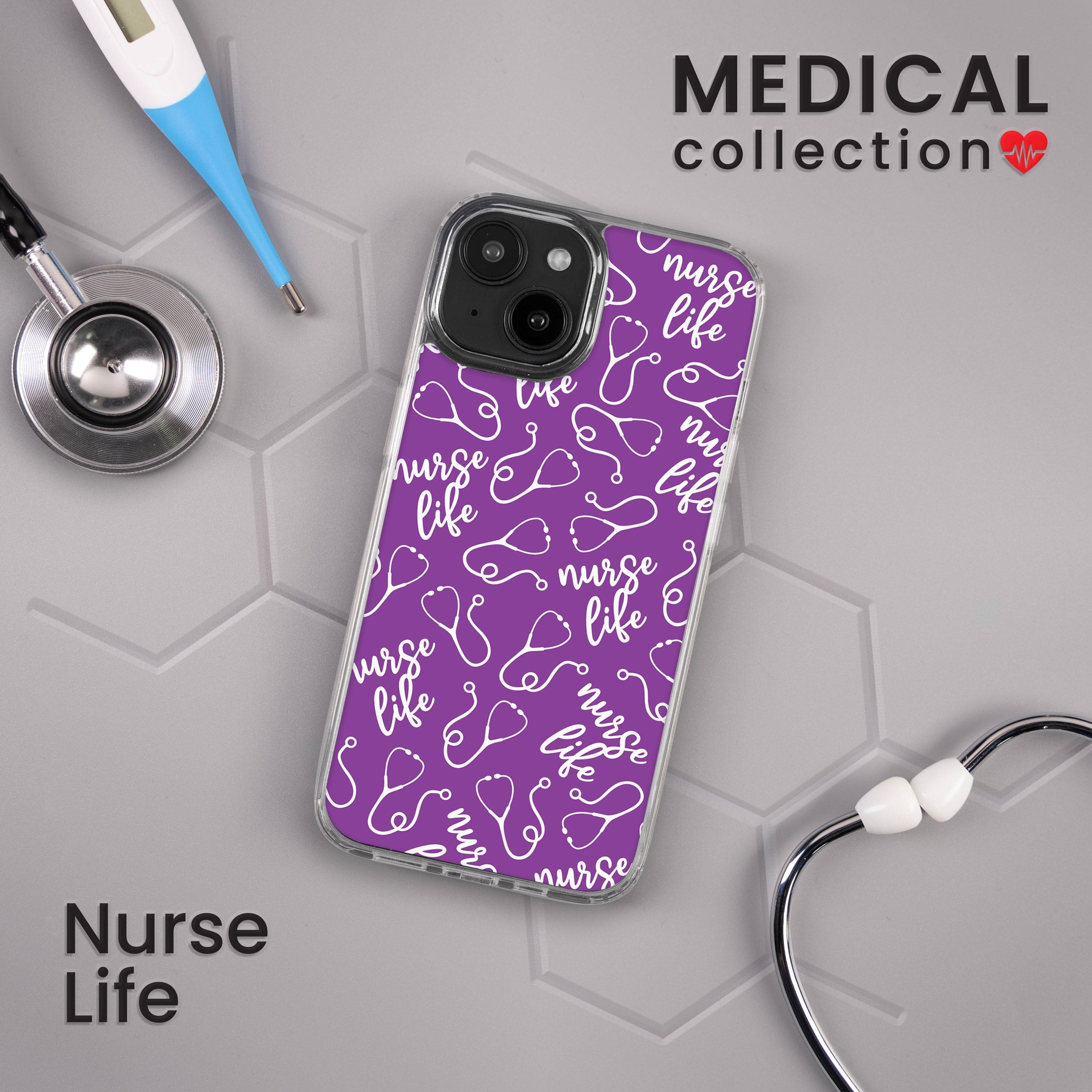 Nurse HD Apple iPhone 12 Series Mag-Safe Phone Case