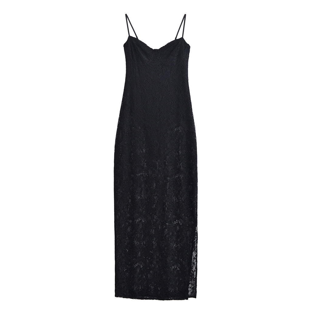 Elegant Women Lace Sling Dress