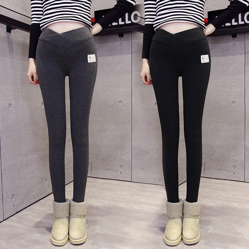 Low waist leggings for pregnant women