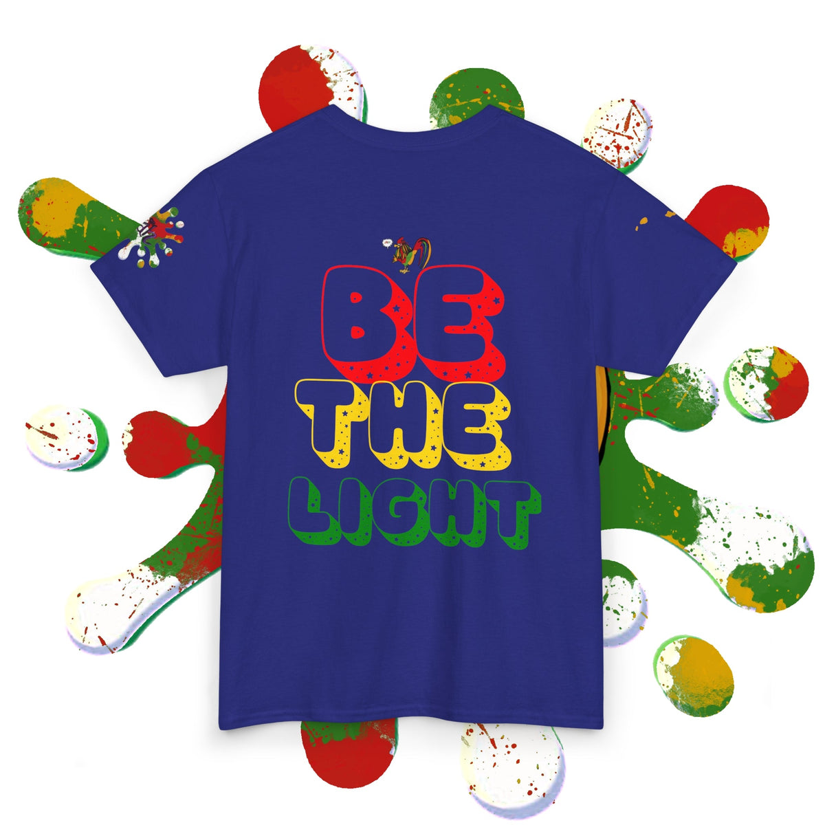 Rasta Rooster Tee - Ancient Maya Edition