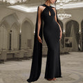Women Wear Sexy Elegant Dress Ribbon Solid Color Dress