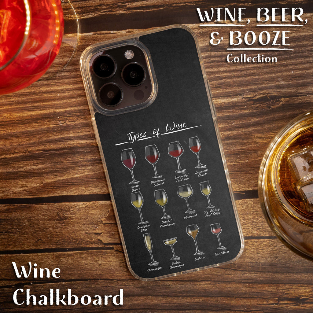 Wine, Beer, & Booze HD Apple iPhone 14 Series Mag-Safe Phone Case
