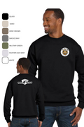 Unisex Crewneck Pocket Logo with Back Design