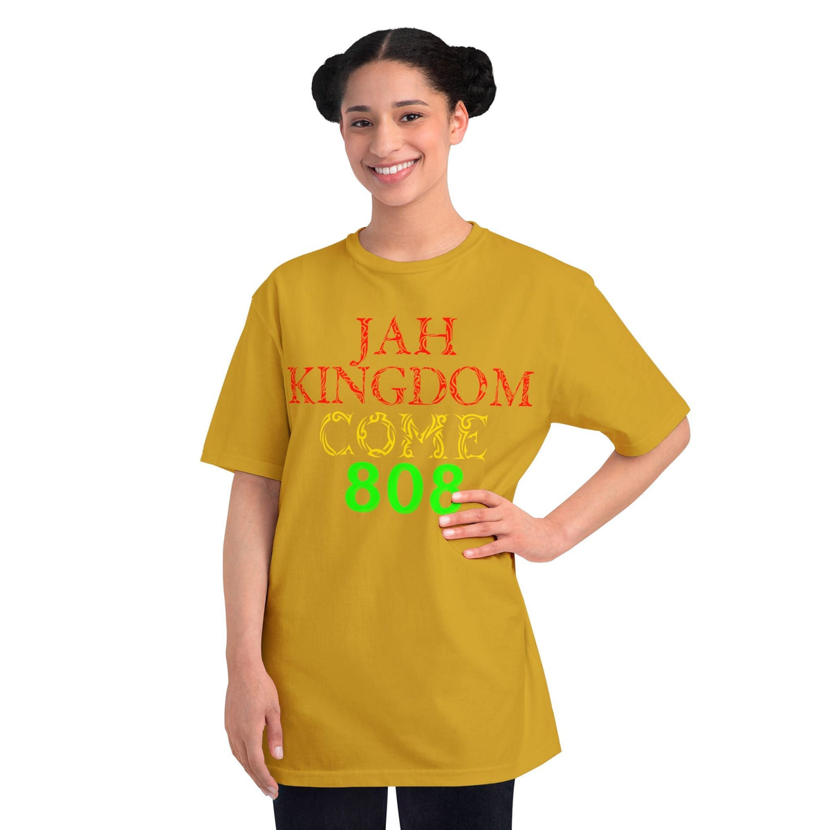 Jah Kingdom Come 808 T-Shirt — Reggae Rasta Vibe Tee