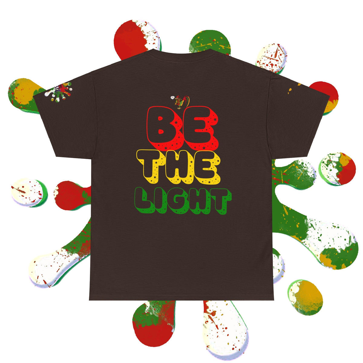 Rasta Rooster Tee - Ancient Maya Edition