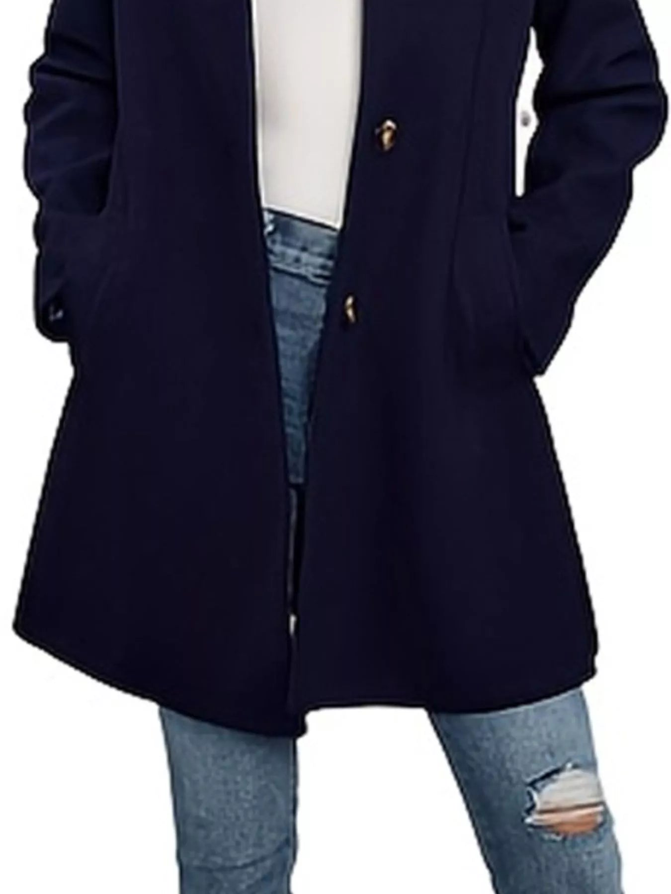 Button-Down Long Sleeve Outerwear