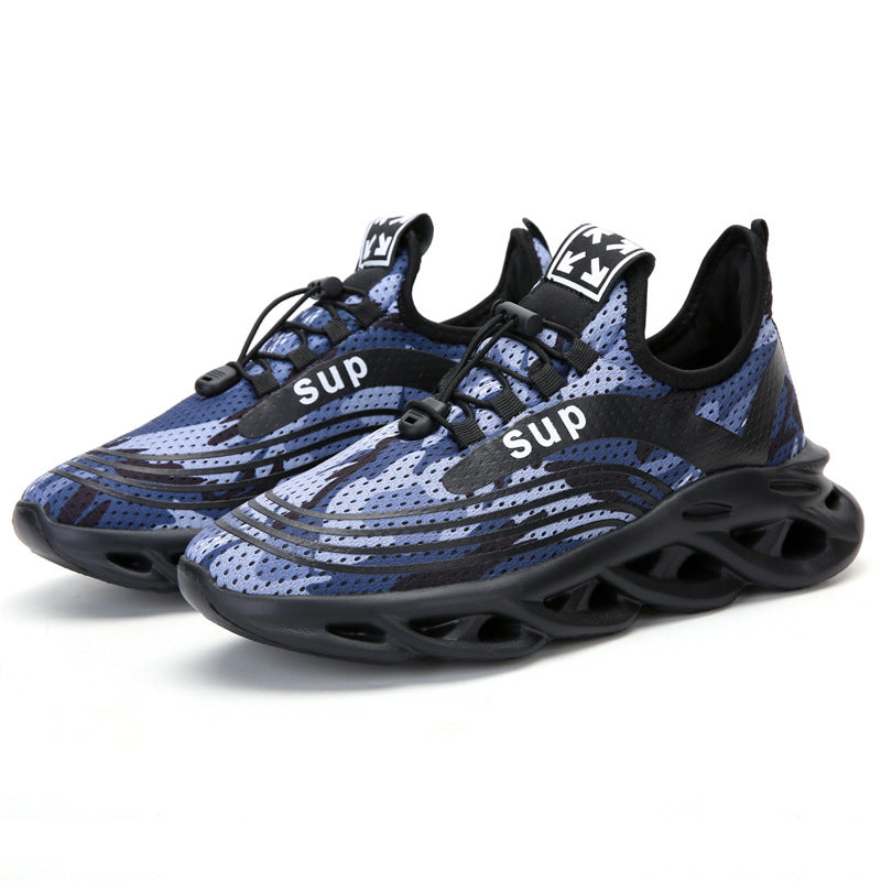 Mesh Low-Cut Blade Plus Size Casual Sneakers