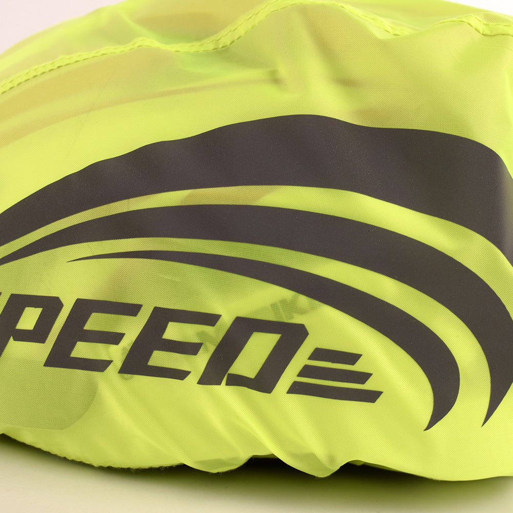 Cycling Helmet Cover Helmet Rain Cover Helmet Waterproof Cover Reflective Safety Helmet Cover