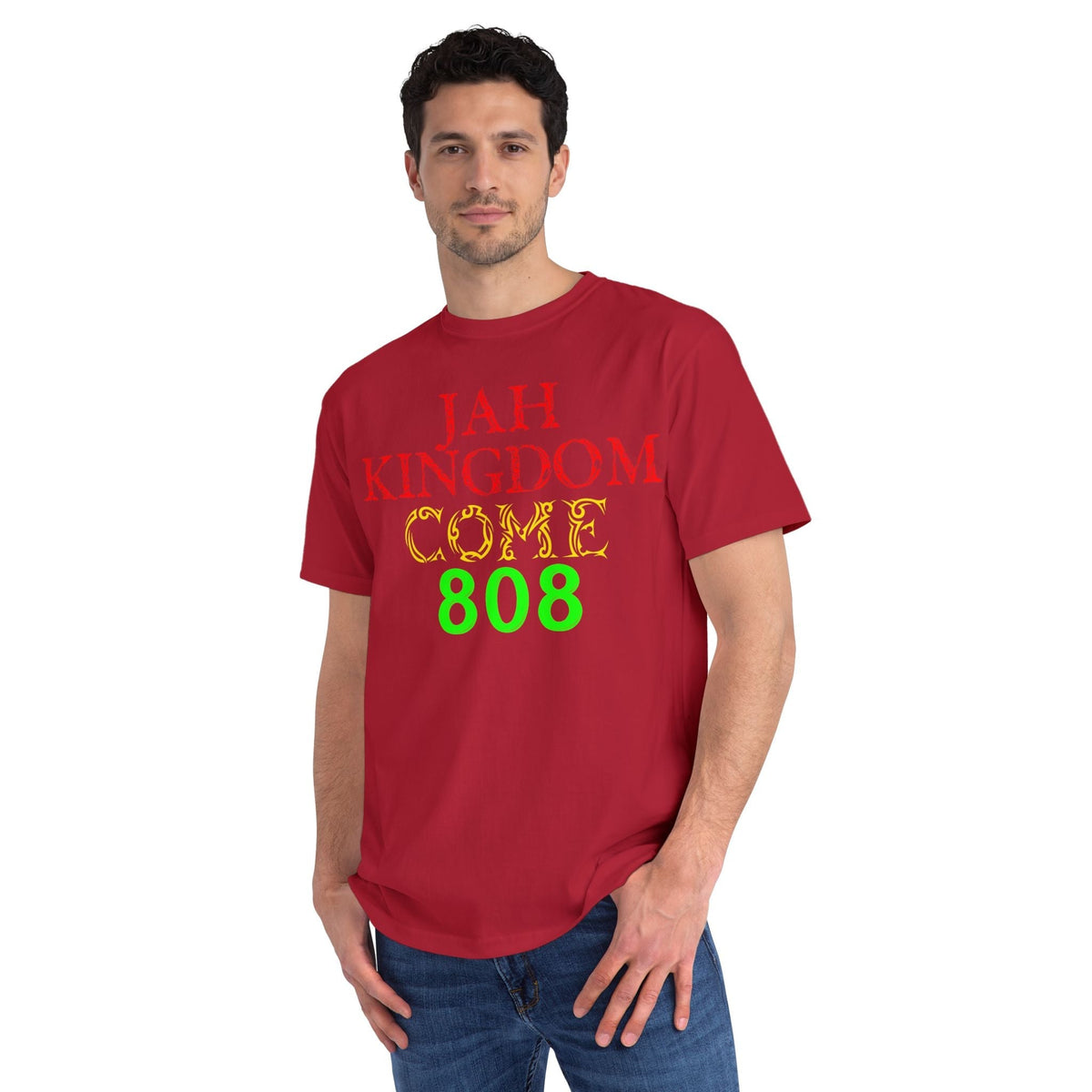 Jah Kingdom Come 808 T-Shirt — Reggae Rasta Vibe Tee