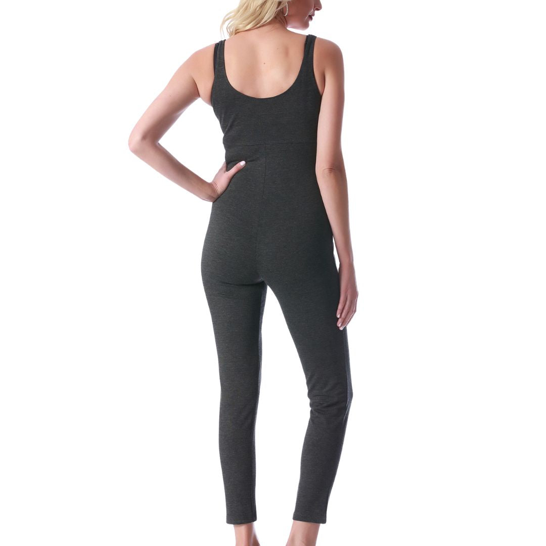 InstantFigure Curvy Plus Size Pant Bodysuit scoop neck 168231C
