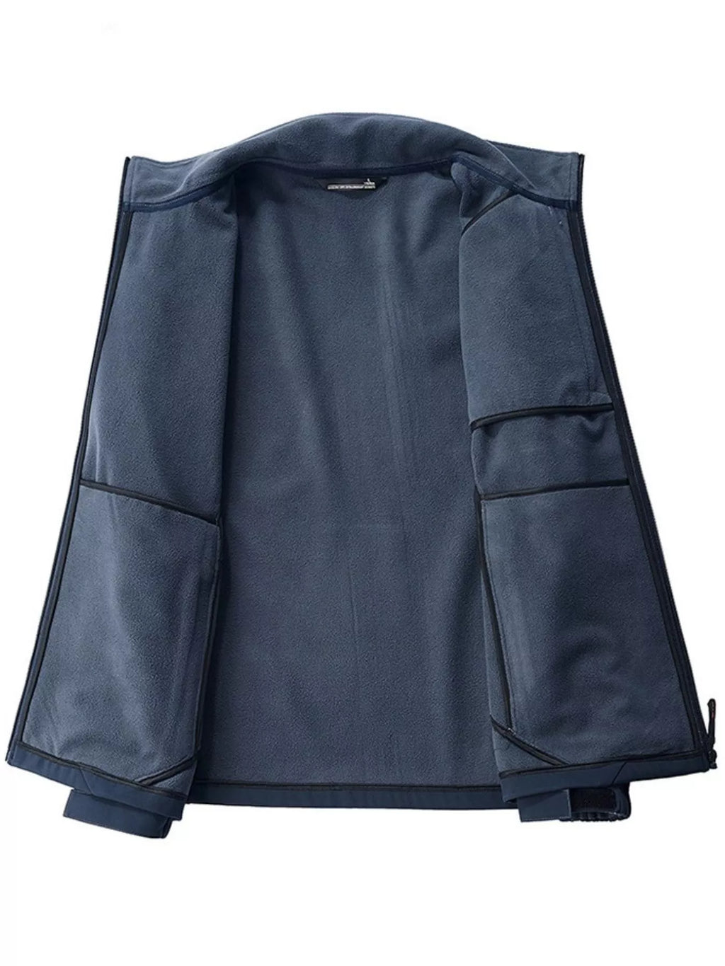 Men's Plus Size Outdoor Windproof Zip Up Jacket