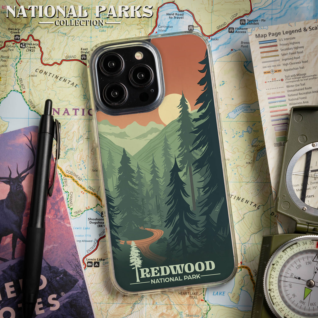 National Parks Redwood HD Apple iPhone 13 Series Mag-Safe Phone Case