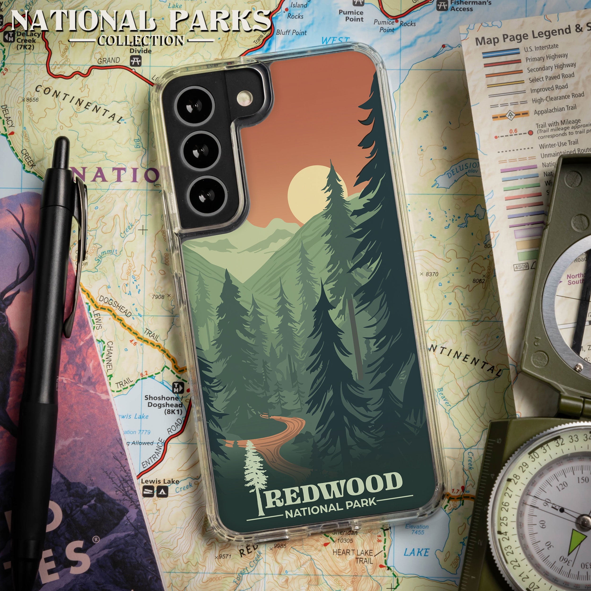 National Parks Redwood HD Samsung Galaxy S21 Phone Case