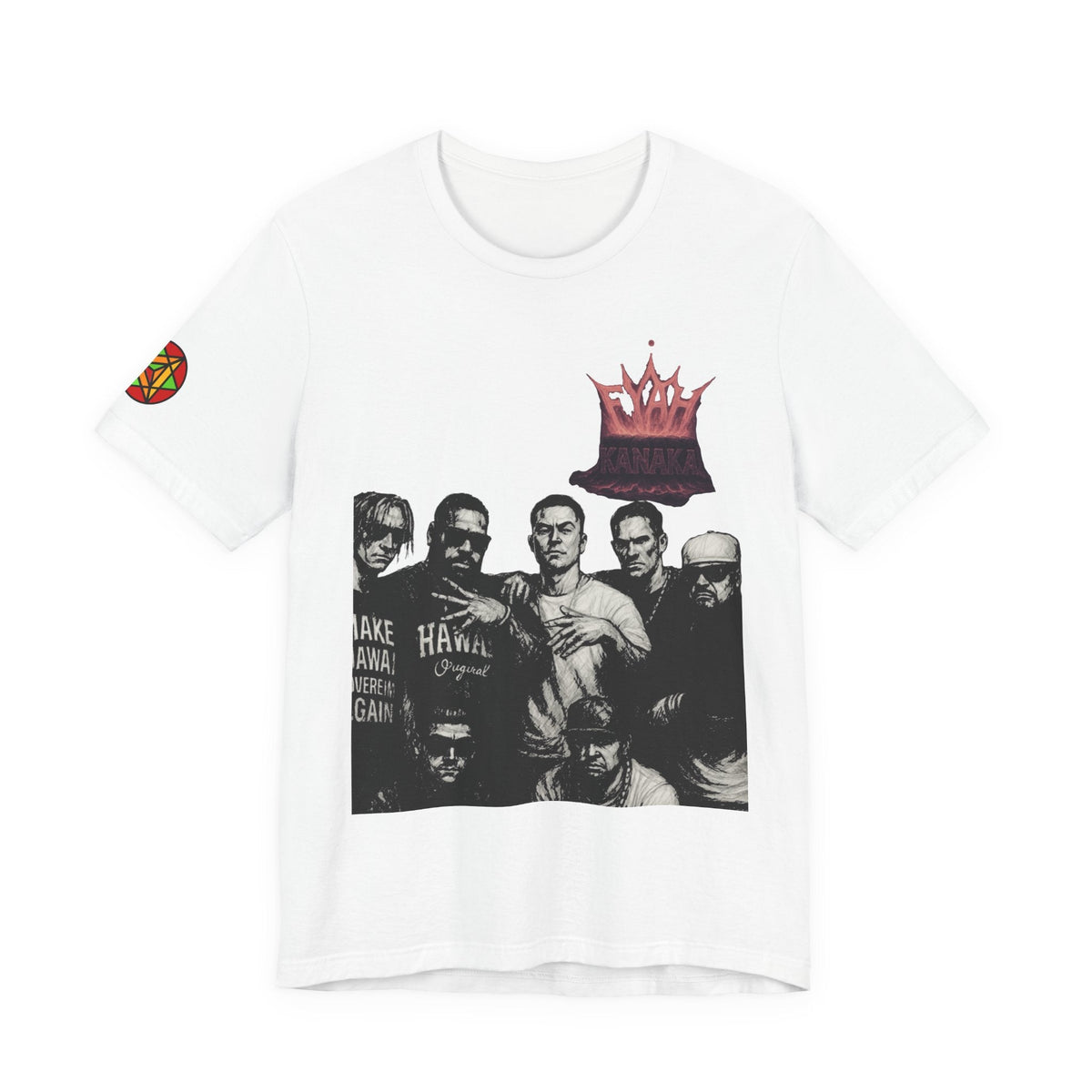 Kanaka Fyah Vintage Tee – Limited Edition Hawaiian Band T-Shirt