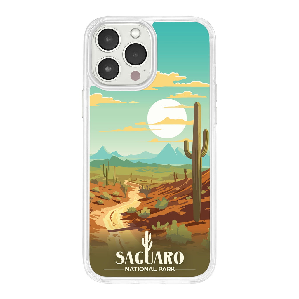 National Parks Saguaro HD Apple iPhone 13 Series Mag-Safe Phone Case